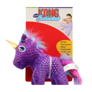 18 KONG Enchanted Buzzy Unicorn – Interactief Kattenspeelgoed met Catnip