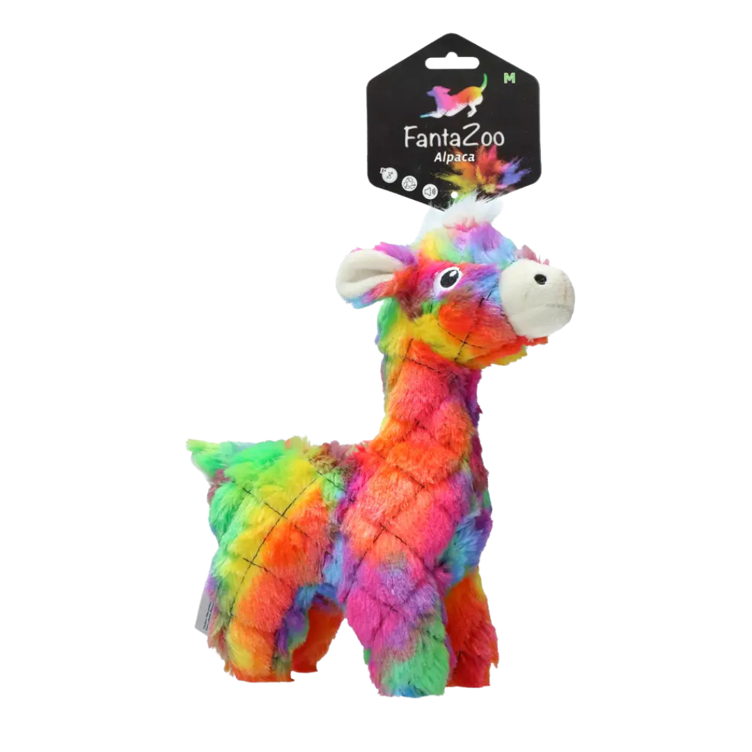 FantaZoo Alpaca Large – Duurzame Hondenknuffel van Gerecycled Materiaal