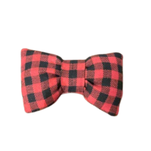 Feestelijke rode strik voor honden – perfect voor de feestdagen