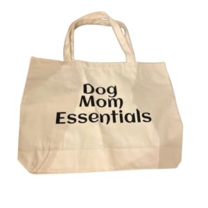 Tote Bag – Versterkt Katoen | Herbruikbaar & Wasbaar | Dog Mom Essentials