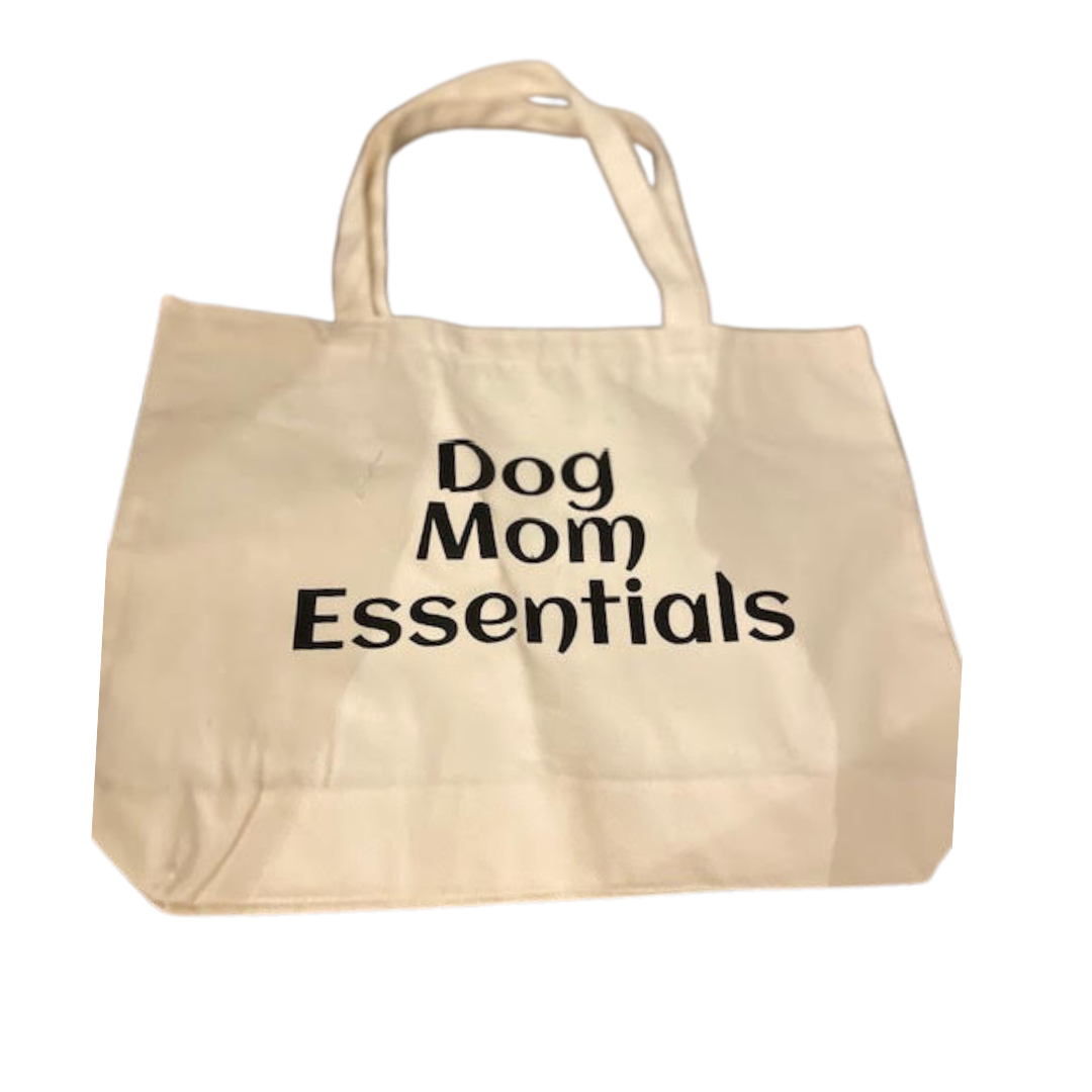 Tote Bag – Versterkt Katoen | Herbruikbaar & Wasbaar | Dog Mom Essentials
