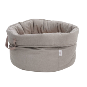 Shopper Little Basket Monterey Beige M - Hondenmand met Naam