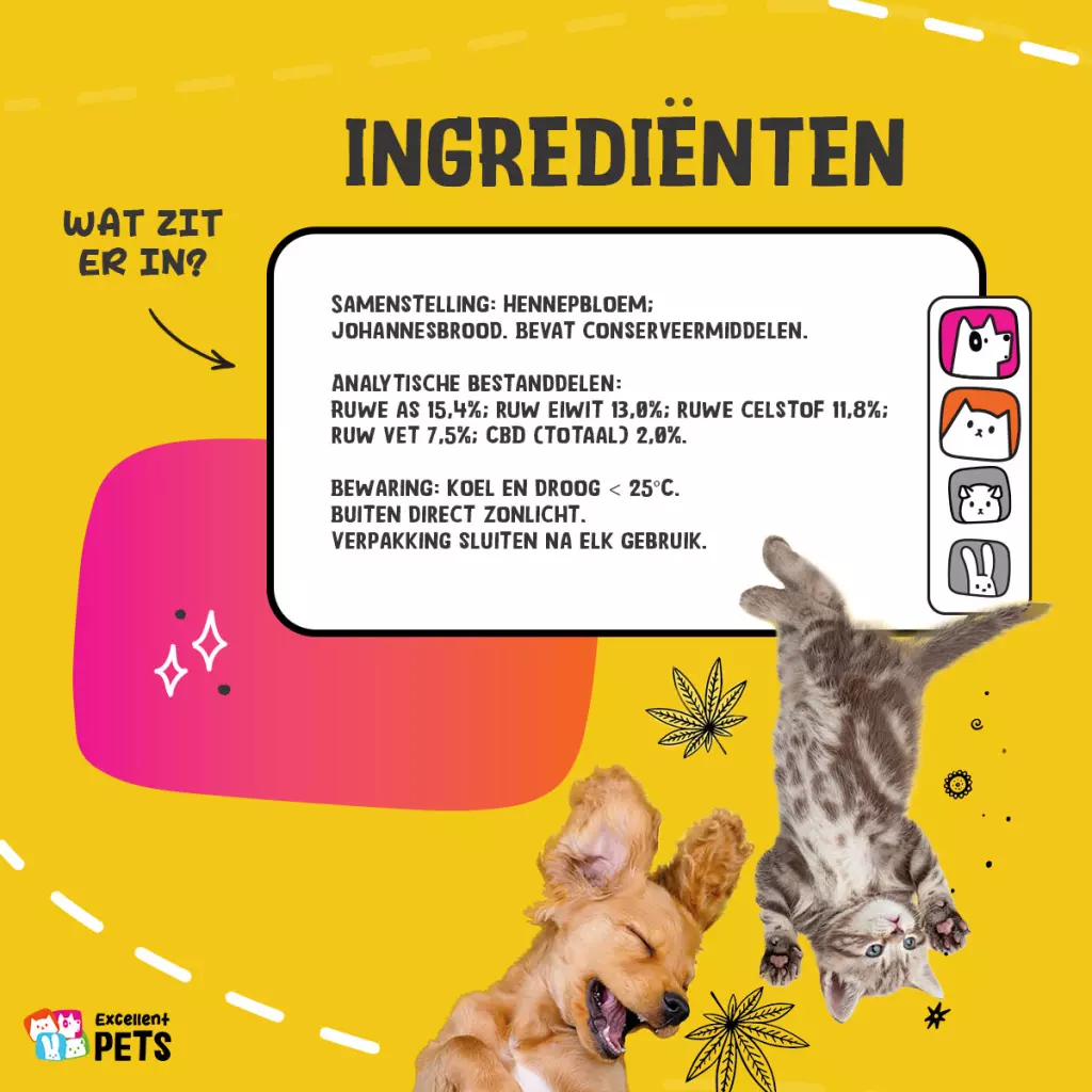 Excellent Pets Hemp One Powder 100 g - Afbeelding 4