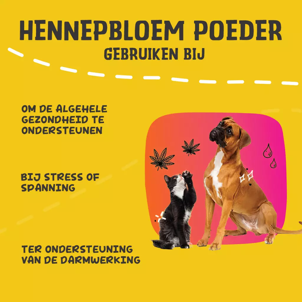 Excellent Pets Hemp One Powder 100 g - Afbeelding 2