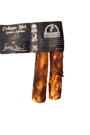Luna's Choice Collagen Chews kauwstick met zalm voor honden – M