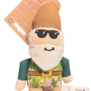 Garden Paws Garden Gnome Smirking Steve S hondenspeeltje met pieper