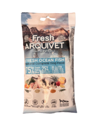 Arquivet Fresh Ocean Fish hondensnack met verse vis en kip 100 g