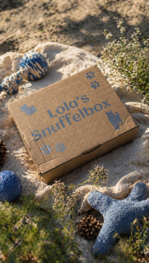 Lola’s Snuffelbox verrassingsbox voor honden met likmatten en anti schrok kom
