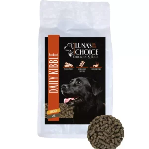 DONATIE Luna's Choice Adult Kip/Rijst 4 kg – Voeding voor volwassen honden